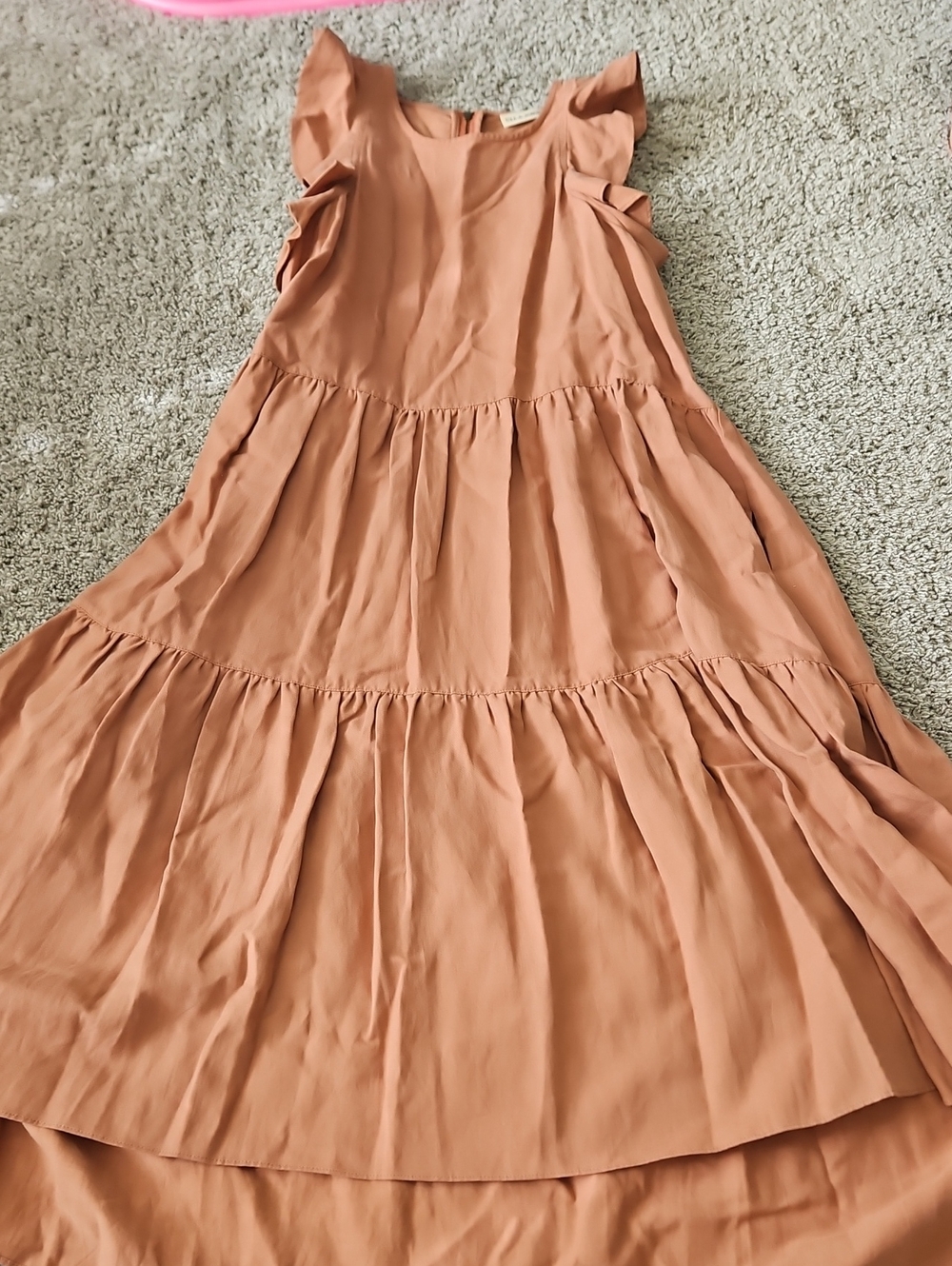 Ulla Johnson Linen Blend Flowy Dress 8